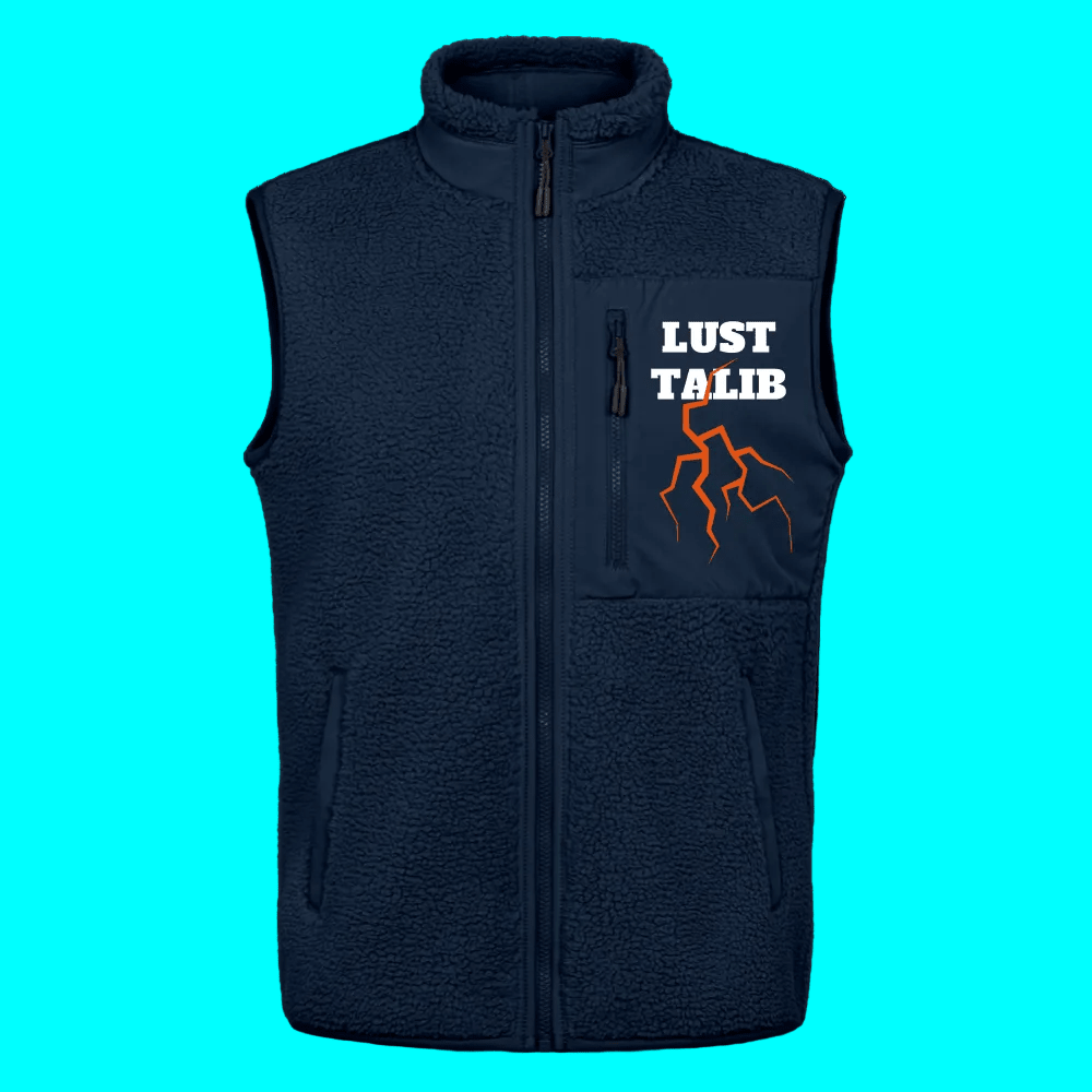 Unisex Sherpa Gilet by Stanley/Stella , Lust Talib Collection ´Straight With The Praises’ - LustTalib