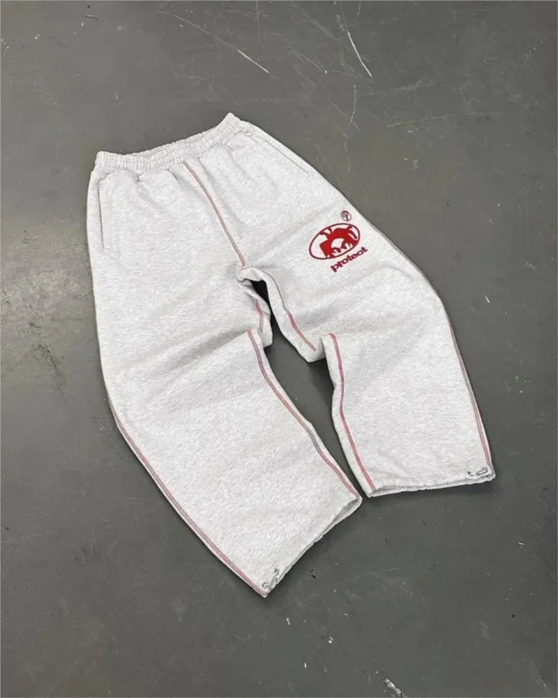 Man Baggy Pants Cargo Streetwear JIGGY Joggers Unisex Retro