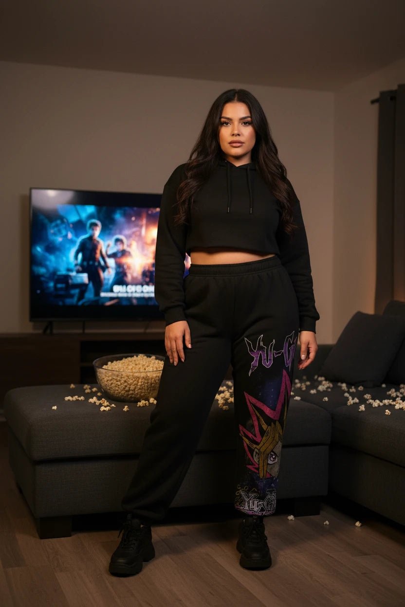 Yu-Gi-Oh Baggy Pants – Wide Leg Y2K Streetwear Joggers for Man and Women - LustTalib