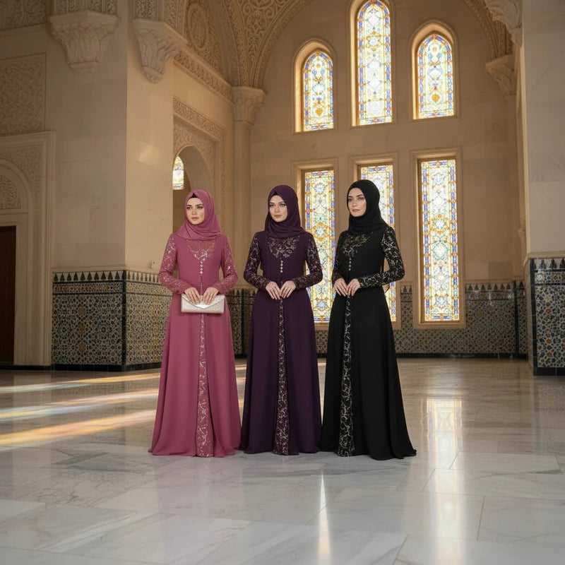 Muslim Abaya Turkey – Islamic Hijab Dress Kaftan Dubai Plus Size Women - LustTalib