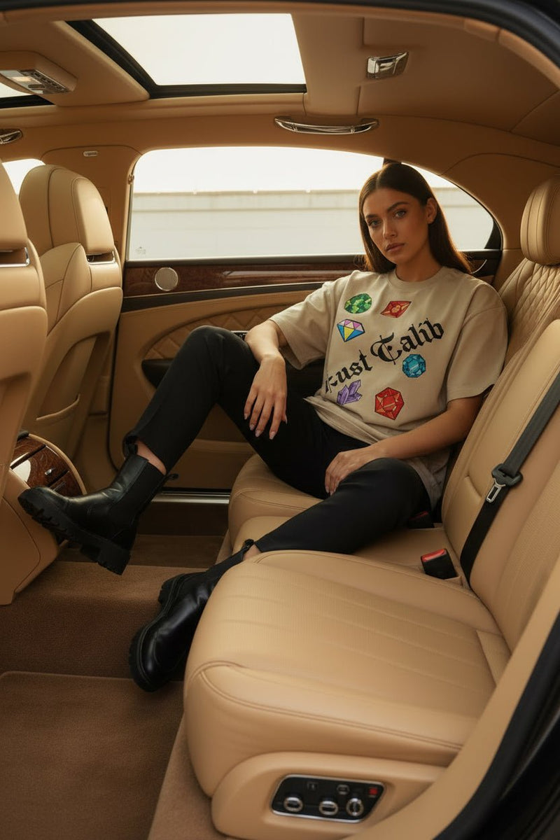 Oversize t-shirt Lust Talib collection 'We live' - LustTalib
