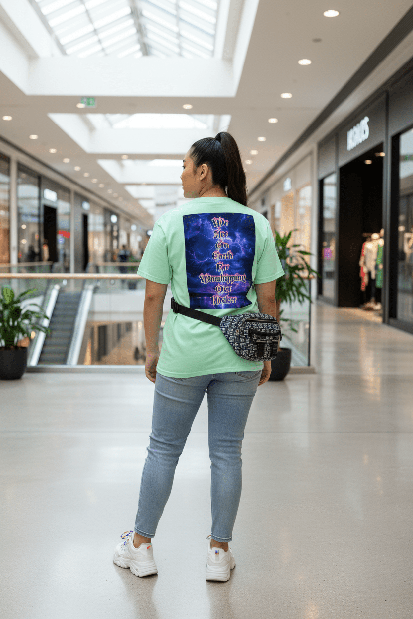 Unisex heavyweight t-shirt LUST TALIB collection ‘ We Live ´ - LustTalib