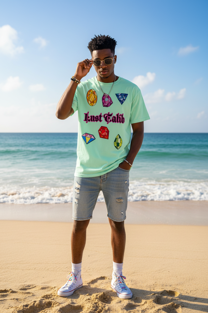 Unisex heavyweight t-shirt LUST TALIB collection ‘ We Live ´