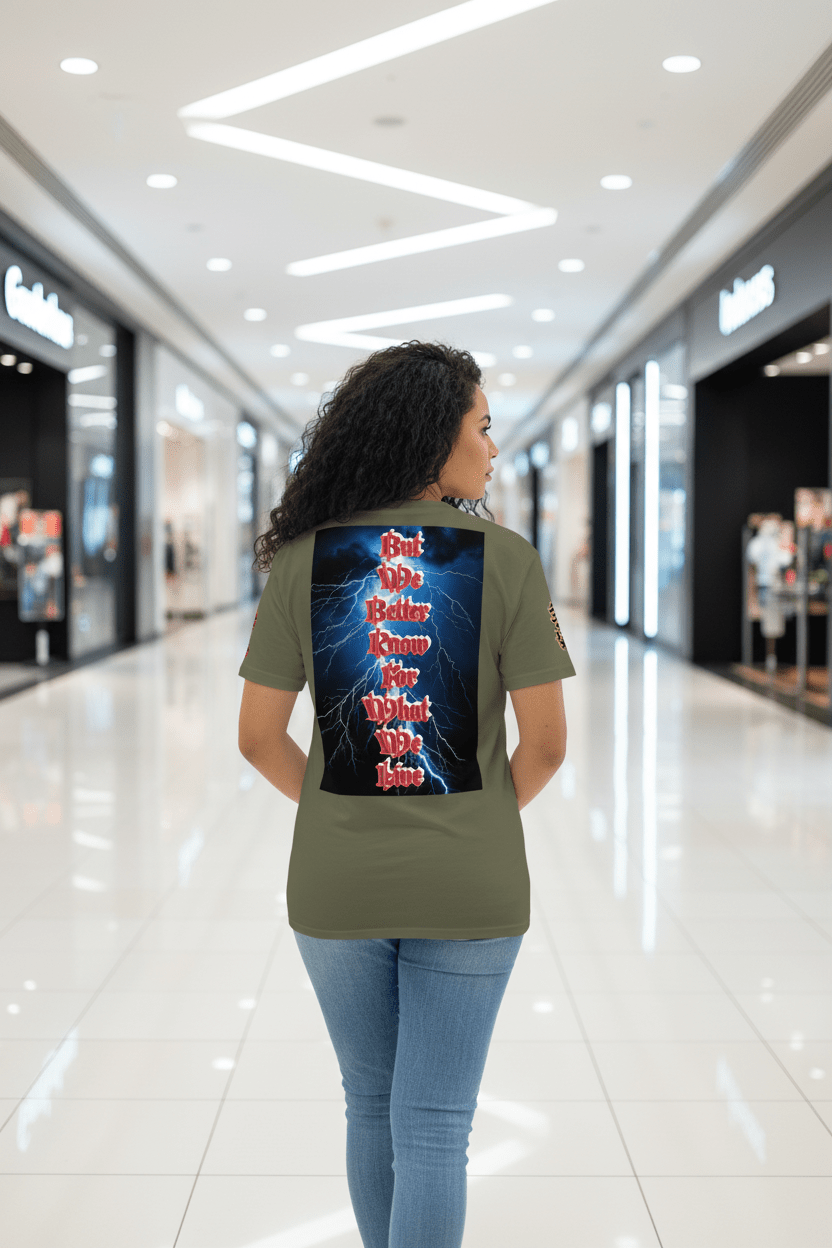 T-Shirt Unisex Organic Cotton Creator 2.0 Oversize Lust Talib - Collection ´We Live ‘ - LustTalib