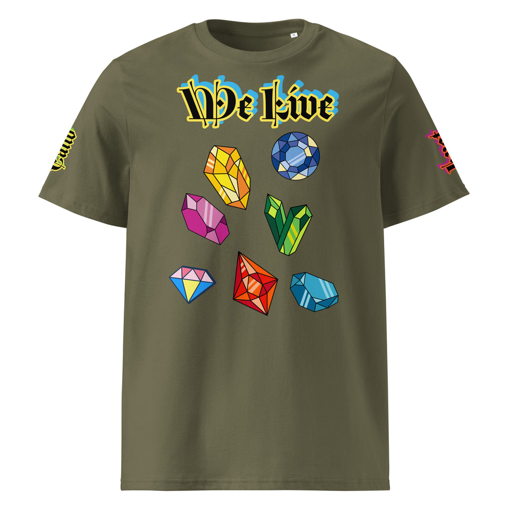 T-Shirt Unisex Organic Cotton Creator 2.0 Oversize Lust Talib - Collection ´We Live ‘ - LustTalib