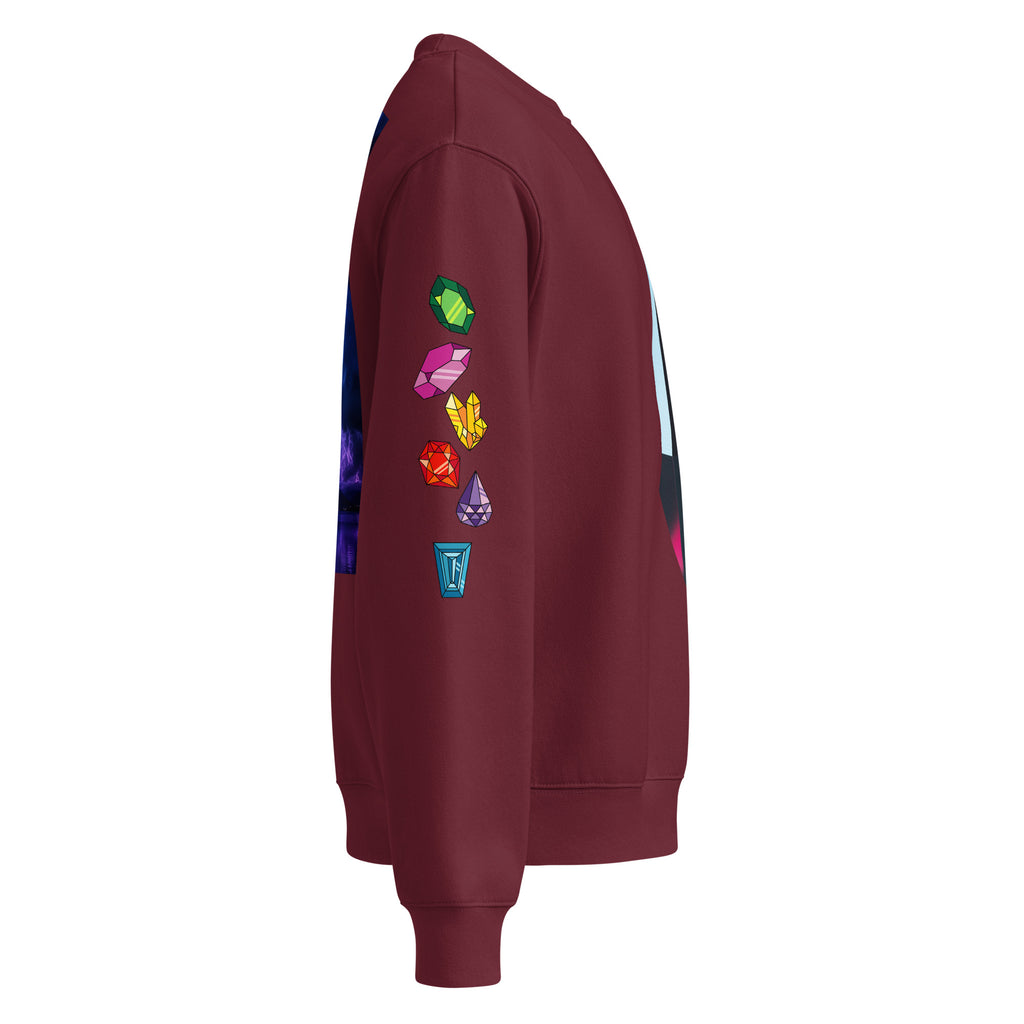 Lust Talib Oversized Collection “ We Live “ heavyweight sweatshirt - LustTalib